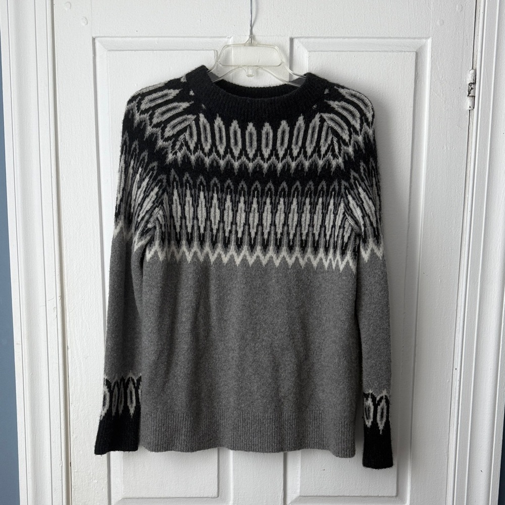 Vineyard Vines cashmere fair isle sweater